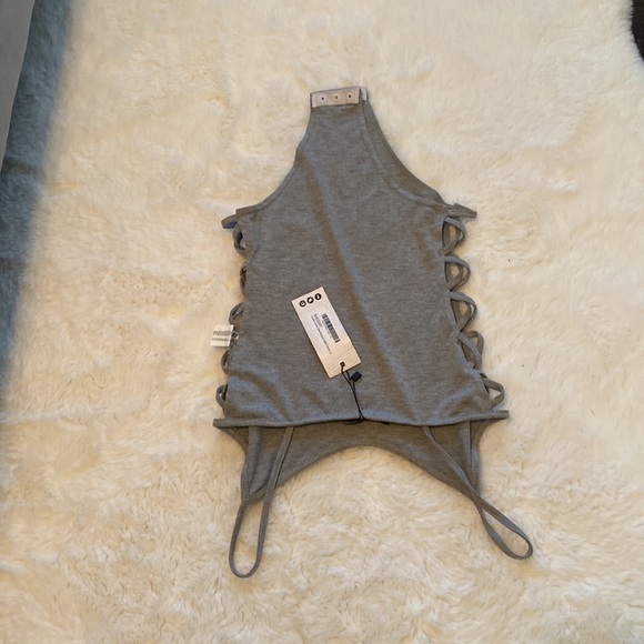 Boohoo Grey side ladder body suit xs - Picture 6 of 6